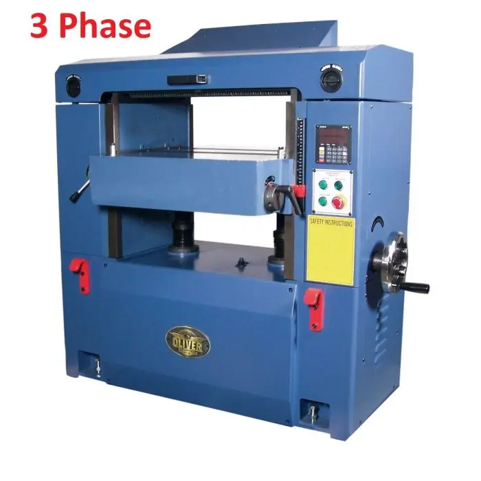 25” Planer with HCX Helical Cutterhead 15HP 3Ph
