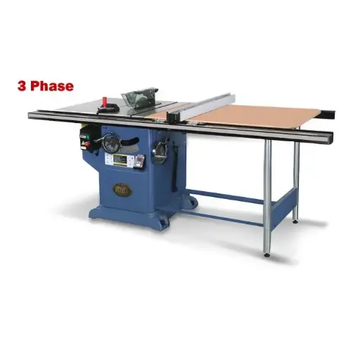 [Oliver] 12” Heavy Duty Table Saw 7.5HP 3Ph w/Side Table w/52” Rails