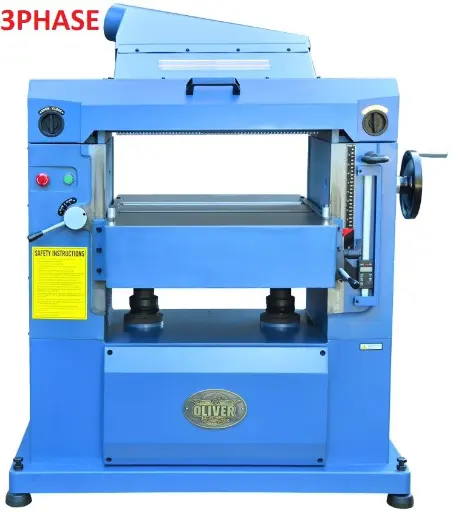 [Oliver] 22” Planer with HCX Helical Cutterhead 10HP 3Ph